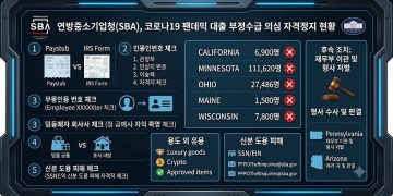 SBA, 위스콘신서도 7,800명 적발… 팬데믹 지원금 부정수급 단속 5개 주로 확대