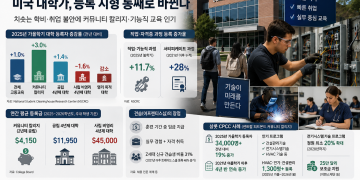 “4년 학위보다 2년 자격증”… 미국 대학가, 등록 지형 통째로 바뀐다
