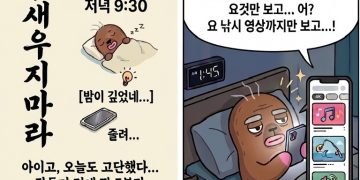 ‘쇼츠 30분’이 수면을 망친다 – 전문가들의 경고
