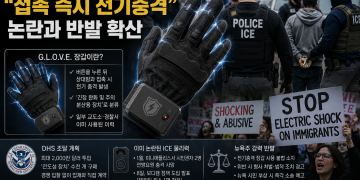 ICE, ‘전기충격 장갑’ 도입 추진…”긴장 완화” vs “고문 도구” 격돌
