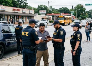 ICE, 조지아주서 서류미비자 1,200여 명 체포… ‘범죄 전과자 집중 단속’