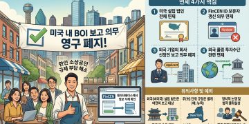 재무부, 소기업 실소유주 정보 보고 의무 영구 폐지…한인 사업자에 실질적 혜택