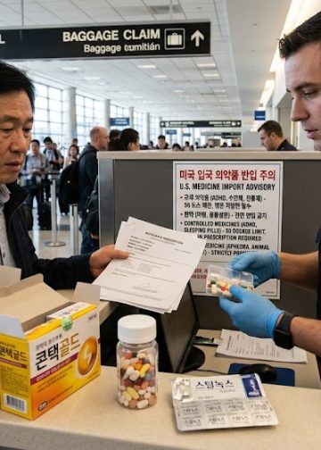 미국 입국 시 ‘상비약·한약’ 주의보… 영문 처방전 없으면 세관 압수·조사