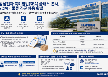 삼성전자 북미법인, 달라스 인근서 대규모 채용… SCM 초급 연봉 6만~9만 달러대