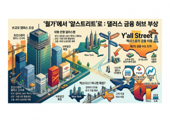 뉴욕 금융가, 텍사스 댈러스로 대이동