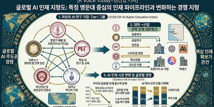 스탠퍼드·MIT·CMU… 글로벌 AI 핵심 인재 싹쓸이