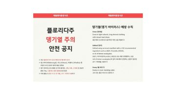 플로리다 뎅기열 환자 증가…”밝은 긴소매 옷에 기피제 필수”