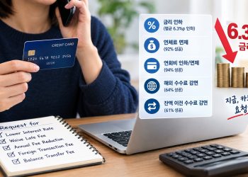 “전화 한 통이면 이자 줄어든다”…신용카드 금리 인하 요청 성공률 6년내 최고