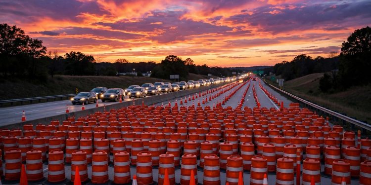 I-285 스머나 구간 오늘 저녁 7시부터 주말 전면 통제…월요일 새벽 5시까지