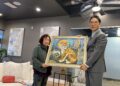 달항아리에 애틀랜타를 품고, 호랑이에 민족의 기상을 담다…김인희 작가, 한인회에 작품 기증