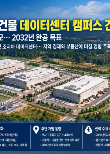 마이크로소프트, 조지아 롬에 166만 SF 데이터센터 추진