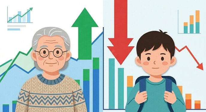 동남부 고령화 트렌드