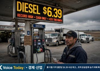 디젤 6.5달러 쇼크…트럭업계 줄파산 경고등, 정부 대책은 ‘엇박자’
