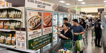 “유행 넘어 일상식으로”…비비고 김밥, 미국 매장 4,734곳 뚫었다