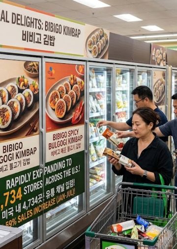 “유행 넘어 일상식으로”…비비고 김밥, 미국 매장 4,734곳 뚫었다