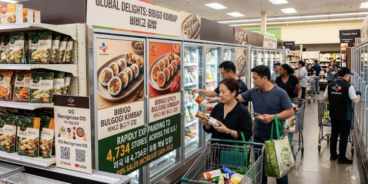 “유행 넘어 일상식으로”…비비고 김밥, 미국 매장 4,734곳 뚫었다